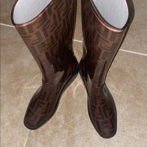 fendi rain boots sale